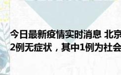 今日最新疫情实时消息 北京10月31日新增21例本土确诊和2例无症状，其中1例为社会面筛查人员