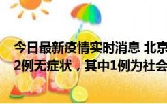 今日最新疫情实时消息 北京10月31日新增21例本土确诊和2例无症状，其中1例为社会面筛查人员