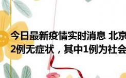 今日最新疫情实时消息 北京10月31日新增21例本土确诊和2例无症状，其中1例为社会面筛查人员