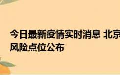 今日最新疫情实时消息 北京昌平区新增1例确诊病例，新增风险点位公布