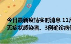 今日最新疫情实时消息 11月2日0时至12时青岛市新增7例无症状感染者、3例确诊病例