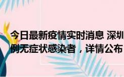 今日最新疫情实时消息 深圳11月1日新增18例确诊病例和5例无症状感染者，详情公布