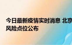 今日最新疫情实时消息 北京昌平区新增1例确诊病例，新增风险点位公布