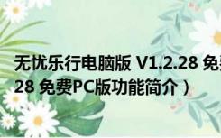 无忧乐行电脑版 V1.2.28 免费PC版（无忧乐行电脑版 V1.2.28 免费PC版功能简介）