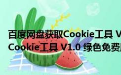 百度网盘获取Cookie工具 V1.0 绿色免费版（百度网盘获取Cookie工具 V1.0 绿色免费版功能简介）