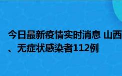 今日最新疫情实时消息 山西11月1日新增本土确诊病例24例、无症状感染者112例