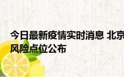 今日最新疫情实时消息 北京昌平区新增1例确诊病例，新增风险点位公布