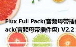 Flux Full Pack(音频母带插件包) V2.2 绿色版（Flux Full Pack(音频母带插件包) V2.2 绿色版功能简介）