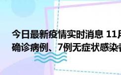 今日最新疫情实时消息 11月2日0时至12时，青岛新增3例确诊病例、7例无症状感染者