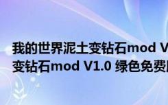 我的世界泥土变钻石mod V1.0 绿色免费版（我的世界泥土变钻石mod V1.0 绿色免费版功能简介）