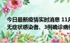 今日最新疫情实时消息 11月2日0时至12时青岛市新增7例无症状感染者、3例确诊病例