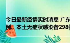 今日最新疫情实时消息 广东11月1日新增本土确诊病例125例、本土无症状感染者298例