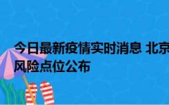 今日最新疫情实时消息 北京昌平区新增1例确诊病例，新增风险点位公布