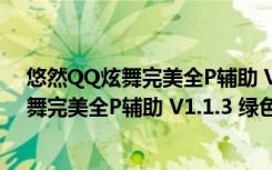 悠然QQ炫舞完美全P辅助 V1.1.3 绿色最新版（悠然QQ炫舞完美全P辅助 V1.1.3 绿色最新版功能简介）