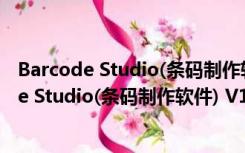 Barcode Studio(条码制作软件) V15.6.0 官方版（Barcode Studio(条码制作软件) V15.6.0 官方版功能简介）