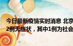 今日最新疫情实时消息 北京10月31日新增21例本土确诊和2例无症状，其中1例为社会面筛查人员