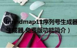 imindmap11序列号生成器 免费版（imindmap11序列号生成器 免费版功能简介）