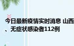 今日最新疫情实时消息 山西11月1日新增本土确诊病例24例、无症状感染者112例