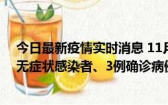 今日最新疫情实时消息 11月2日0时至12时青岛市新增7例无症状感染者、3例确诊病例