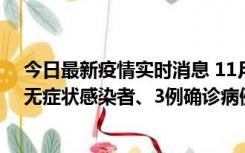 今日最新疫情实时消息 11月2日0时至12时青岛市新增7例无症状感染者、3例确诊病例
