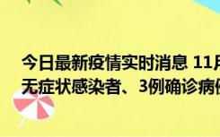 今日最新疫情实时消息 11月2日0时至12时青岛市新增7例无症状感染者、3例确诊病例