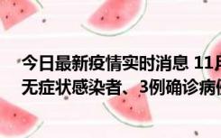 今日最新疫情实时消息 11月2日0时至12时青岛市新增7例无症状感染者、3例确诊病例