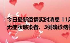 今日最新疫情实时消息 11月2日0时至12时青岛市新增7例无症状感染者、3例确诊病例