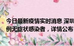 今日最新疫情实时消息 深圳11月1日新增18例确诊病例和5例无症状感染者，详情公布