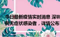 今日最新疫情实时消息 深圳11月1日新增18例确诊病例和5例无症状感染者，详情公布