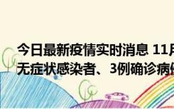 今日最新疫情实时消息 11月2日0时至12时青岛市新增7例无症状感染者、3例确诊病例