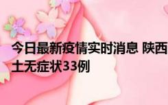 今日最新疫情实时消息 陕西11月2日新增本土确诊17例、本土无症状33例