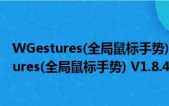 WGestures(全局鼠标手势) V1.8.4.0 官方最新版（WGestures(全局鼠标手势) V1.8.4.0 官方最新版功能简介）