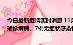 今日最新疫情实时消息 11月2日0时至12时，青岛新增3例确诊病例、7例无症状感染者