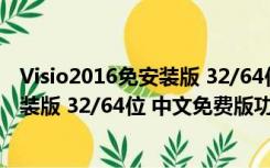 Visio2016免安装版 32/64位 中文免费版（Visio2016免安装版 32/64位 中文免费版功能简介）