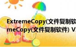 ExtremeCopy(文件复制软件) V2.3.4 绿色专业版（ExtremeCopy(文件复制软件) V2.3.4 绿色专业版功能简介）