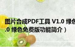 图片合成PDF工具 V1.0 绿色免费版（图片合成PDF工具 V1.0 绿色免费版功能简介）