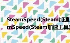 SteamSpeed(Steam加速工具) VB1K 绿色免费版（SteamSpeed(Steam加速工具) VB1K 绿色免费版功能简介）