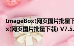 ImageBox(网页图片批量下载) V7.5.6 破解版（ImageBox(网页图片批量下载) V7.5.6 破解版功能简介）