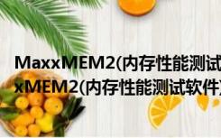 MaxxMEM2(内存性能测试软件) V2.00 英文最新版（MaxxMEM2(内存性能测试软件) V2.00 英文最新版功能简介）