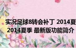 实况足球8转会补丁 2014夏季 最新版（实况足球8转会补丁 2014夏季 最新版功能简介）