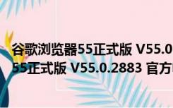 谷歌浏览器55正式版 V55.0.2883 官方电脑版（谷歌浏览器55正式版 V55.0.2883 官方电脑版功能简介）