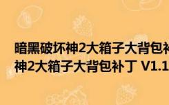 暗黑破坏神2大箱子大背包补丁 V1.14D 通用版（暗黑破坏神2大箱子大背包补丁 V1.14D 通用版功能简介）