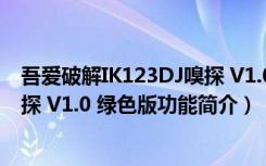 吾爱破解IK123DJ嗅探 V1.0 绿色版（吾爱破解IK123DJ嗅探 V1.0 绿色版功能简介）