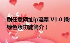 刷任意网址ip流量 V1.0 绿色版（刷任意网址ip流量 V1.0 绿色版功能简介）