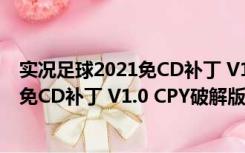 实况足球2021免CD补丁 V1.0 CPY破解版（实况足球2021免CD补丁 V1.0 CPY破解版功能简介）