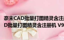 奈末CAD批量打图精灵含注册机 V9.1 绿色破解版（奈末CAD批量打图精灵含注册机 V9.1 绿色破解版功能简介）