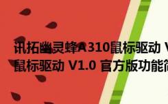 讯拓幽灵蜂A310鼠标驱动 V1.0 官方版（讯拓幽灵蜂A310鼠标驱动 V1.0 官方版功能简介）