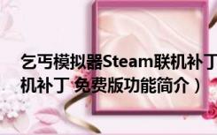 乞丐模拟器Steam联机补丁 免费版（乞丐模拟器Steam联机补丁 免费版功能简介）