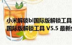 小米解锁bl国际版解锁工具 V5.5 最新免费版（小米解锁bl国际版解锁工具 V5.5 最新免费版功能简介）