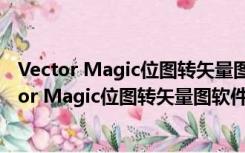 Vector Magic位图转矢量图软件 V1.15 中文免费版（Vector Magic位图转矢量图软件 V1.15 中文免费版功能简介）